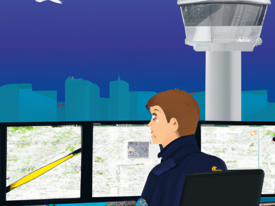 Controlor trafic aerian