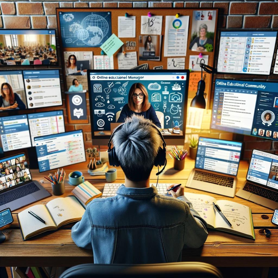 Manager de comunitate educațională online