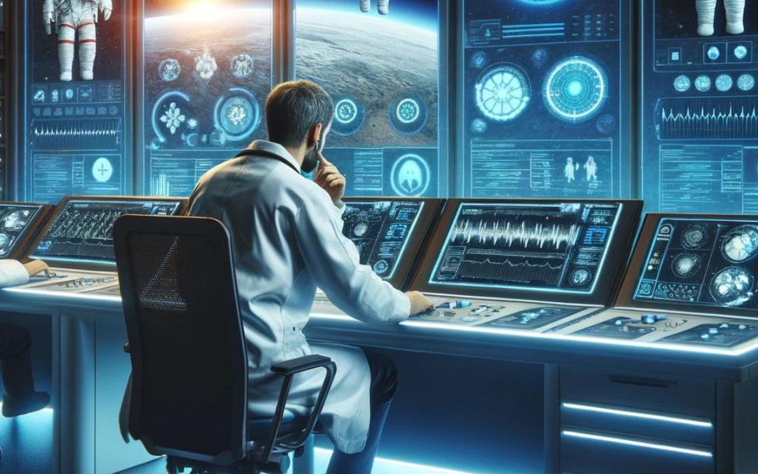 Medic de telemedicină pentru spațiul extraorbital