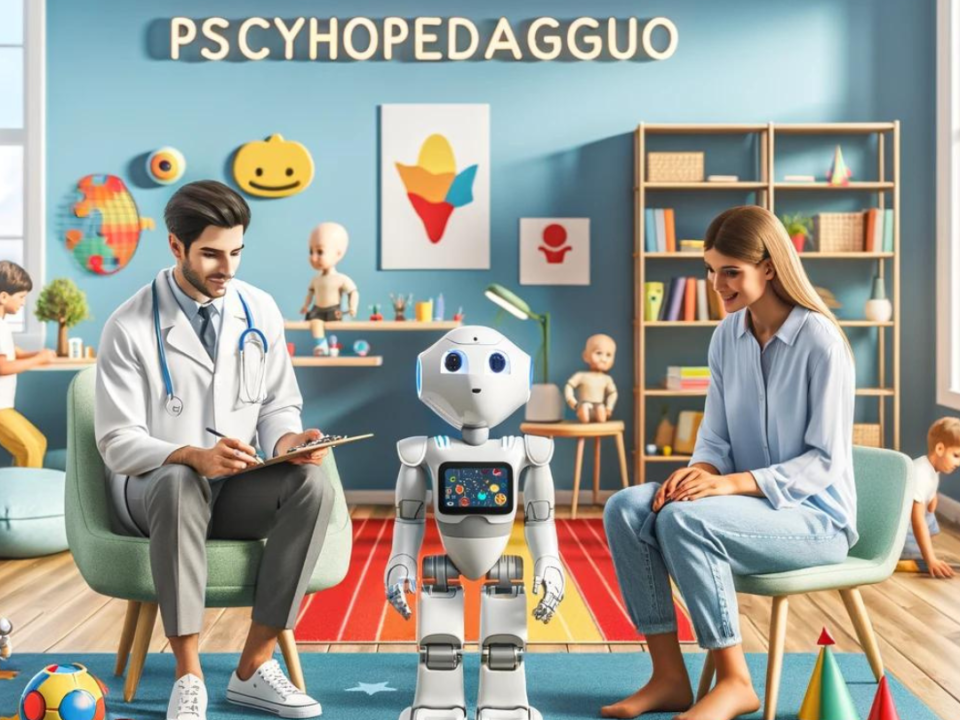 Psihopedagogi de asistență robotică
