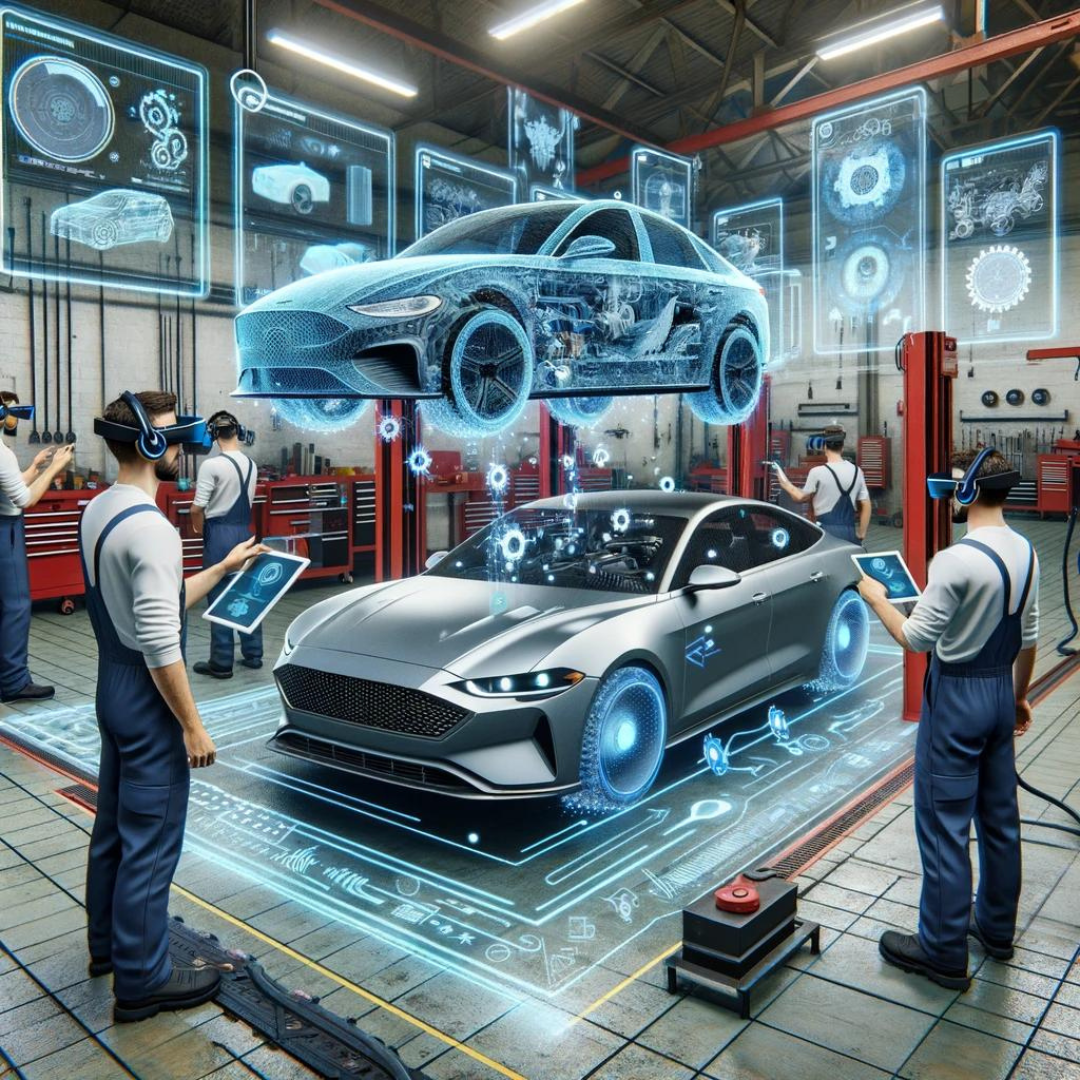 Specialiști în realitate augmentată pentru service auto