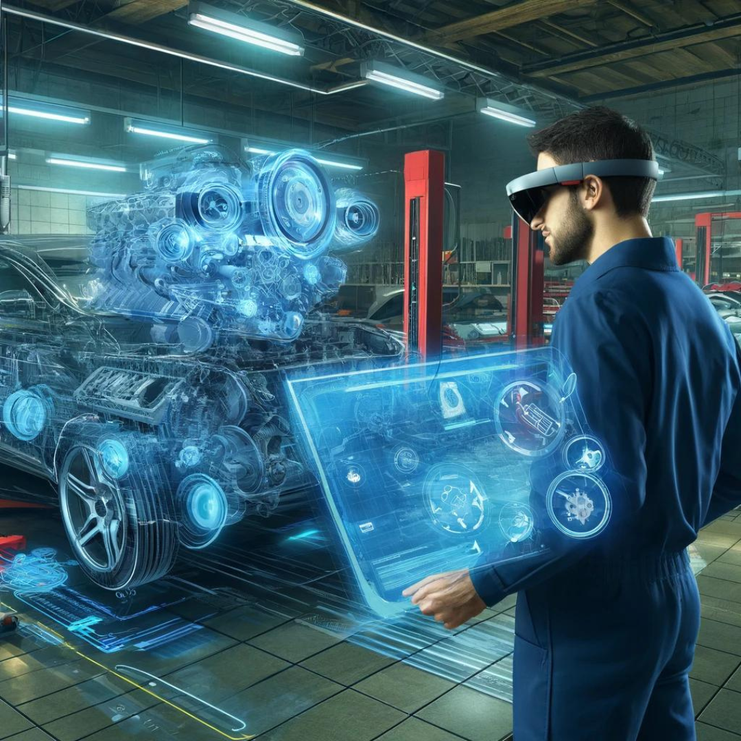 Specialist în realitate augmentată pentru service auto