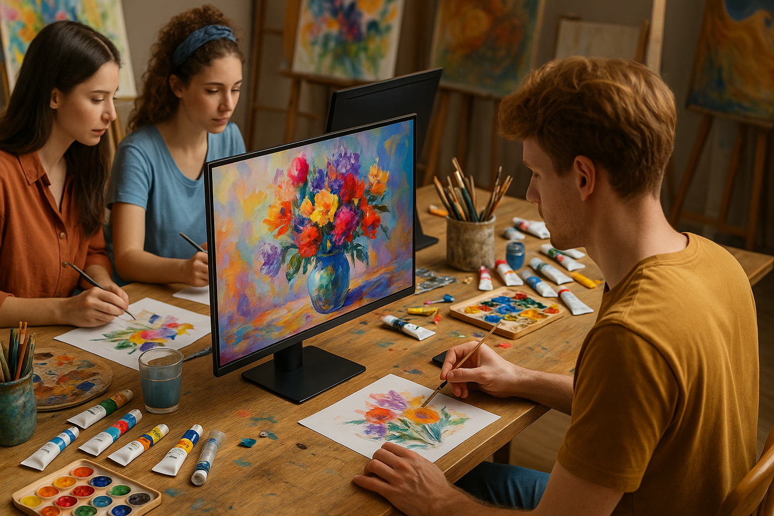 Inovație artistică asistată de AI