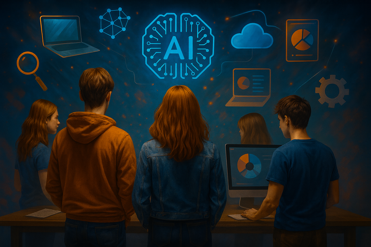 Tinerii și viitorul digital