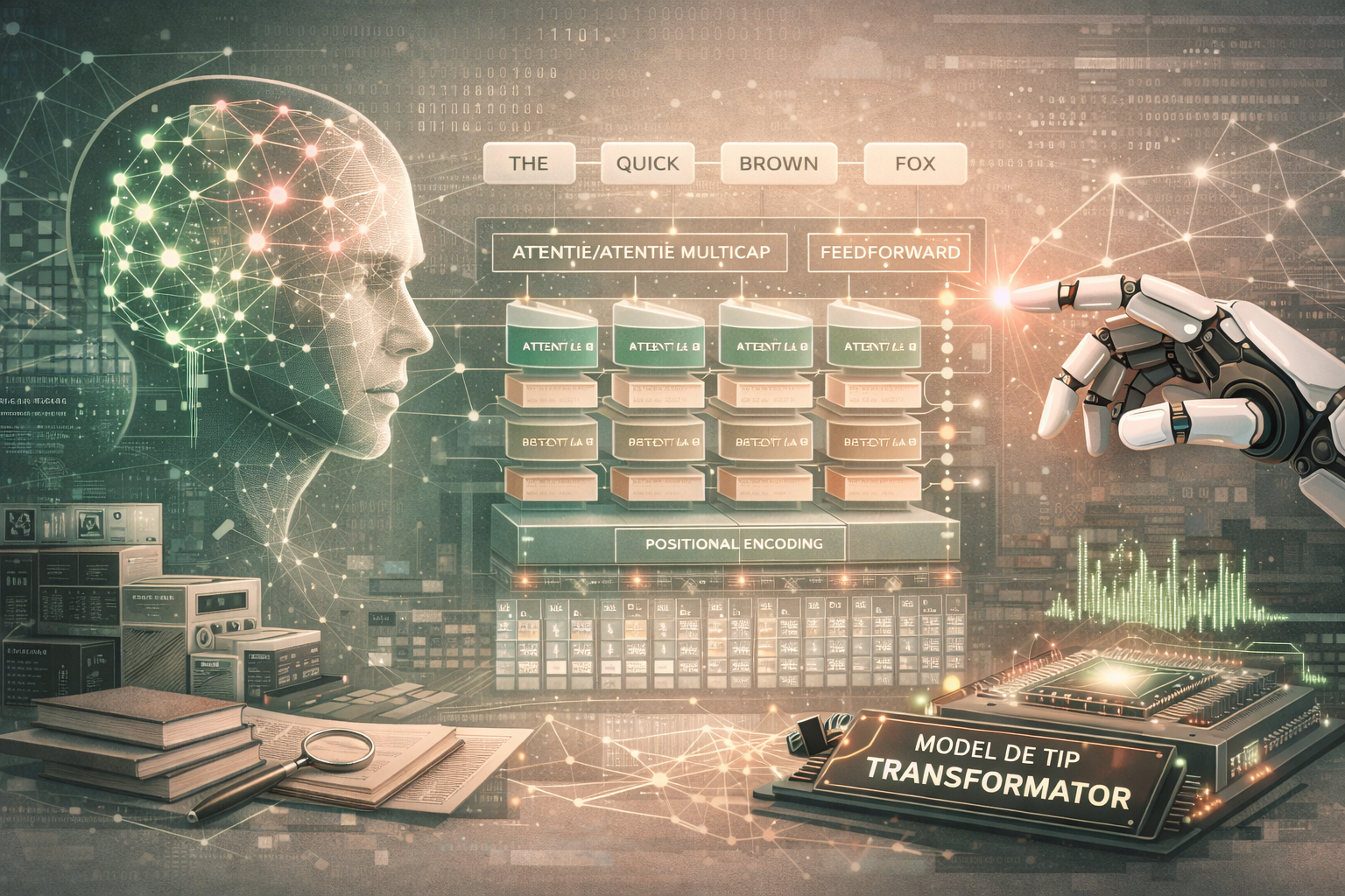 De la tokeni la predicție: mecanismul intern al modelelor Transformator