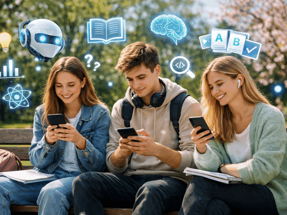 Aplicații AI pentru elevi și studenți