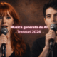 Muzică generată de AI: Trenduri 2026