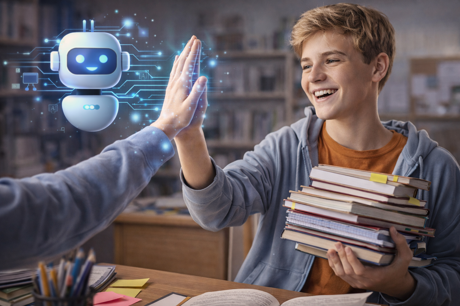 Împreună spre 10: eu învăț, AI mă sprijină