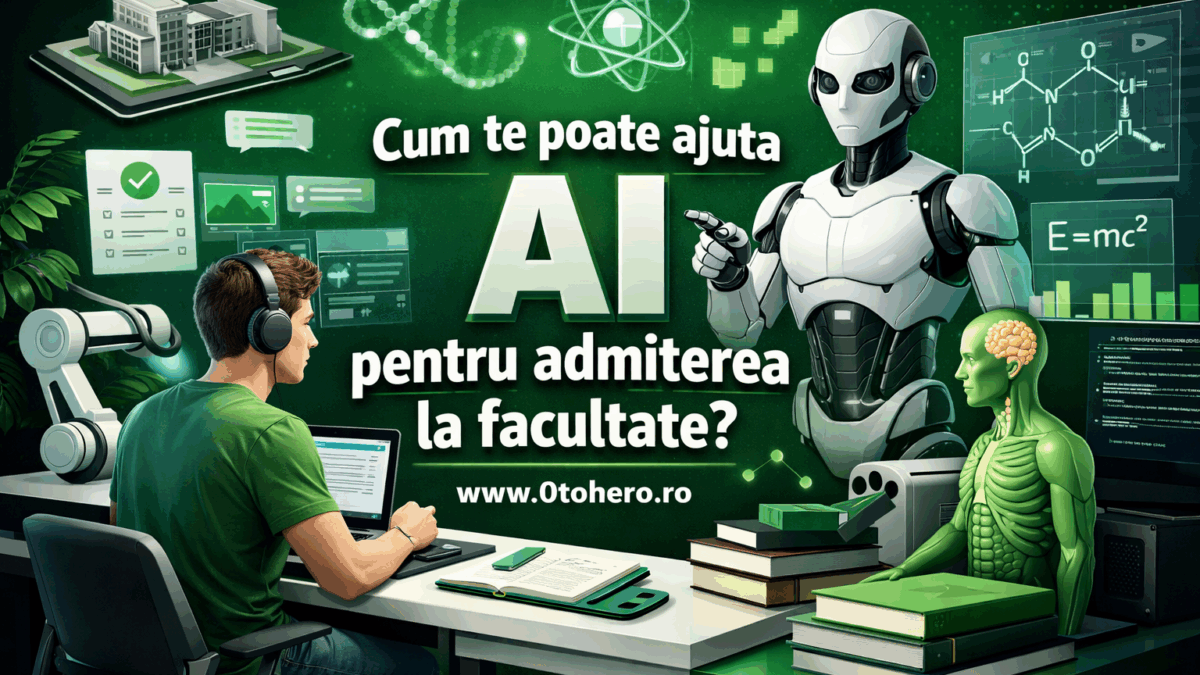 Cum te poate ajuta AI pentru admiterea la facultate?