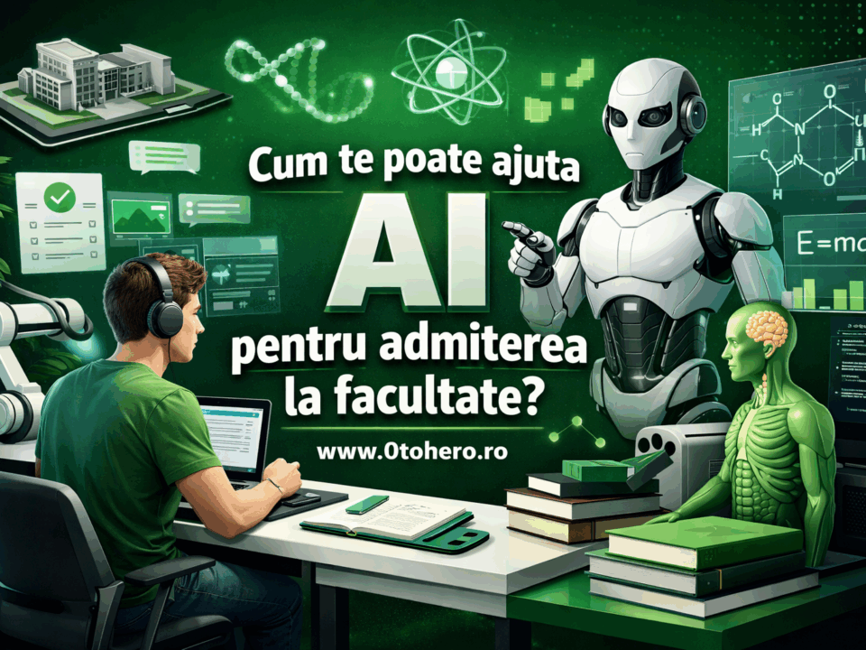 Cum te poate ajuta AI pentru admiterea la facultate?