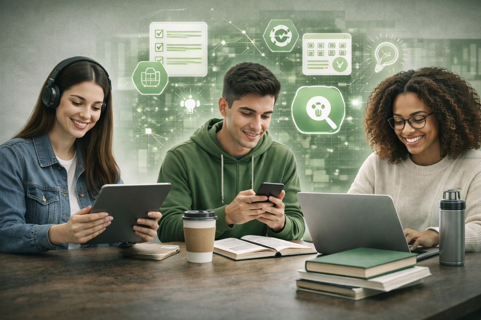 Tinerii și tehnologia: AI simplifică accesul la informație