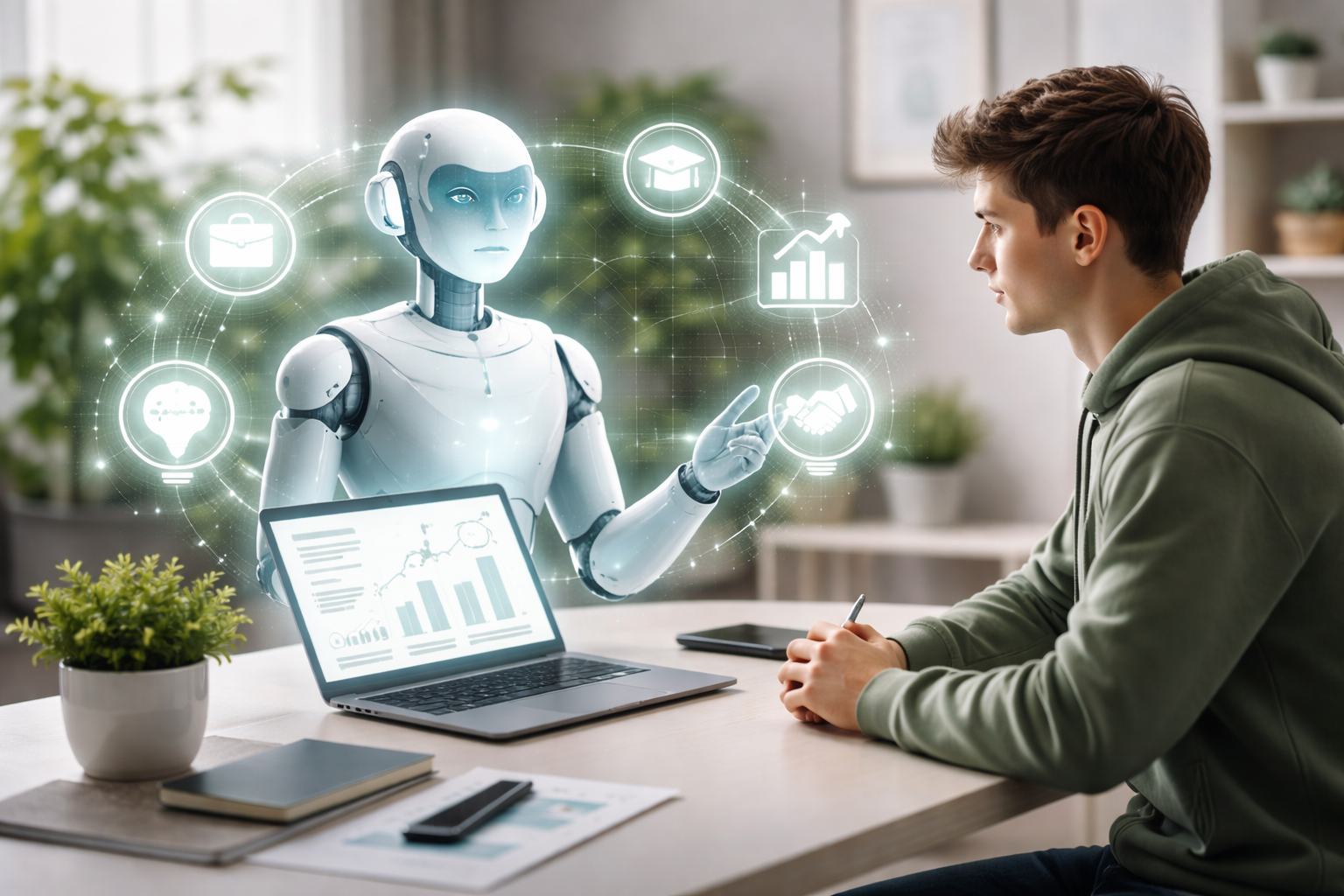 Consiliere profesională digitală cu ajutorul inteligenței artificiale