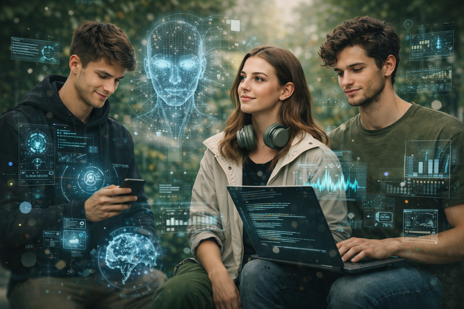 Tinerii și AI: începutul unei noi forme de autocunoaștere