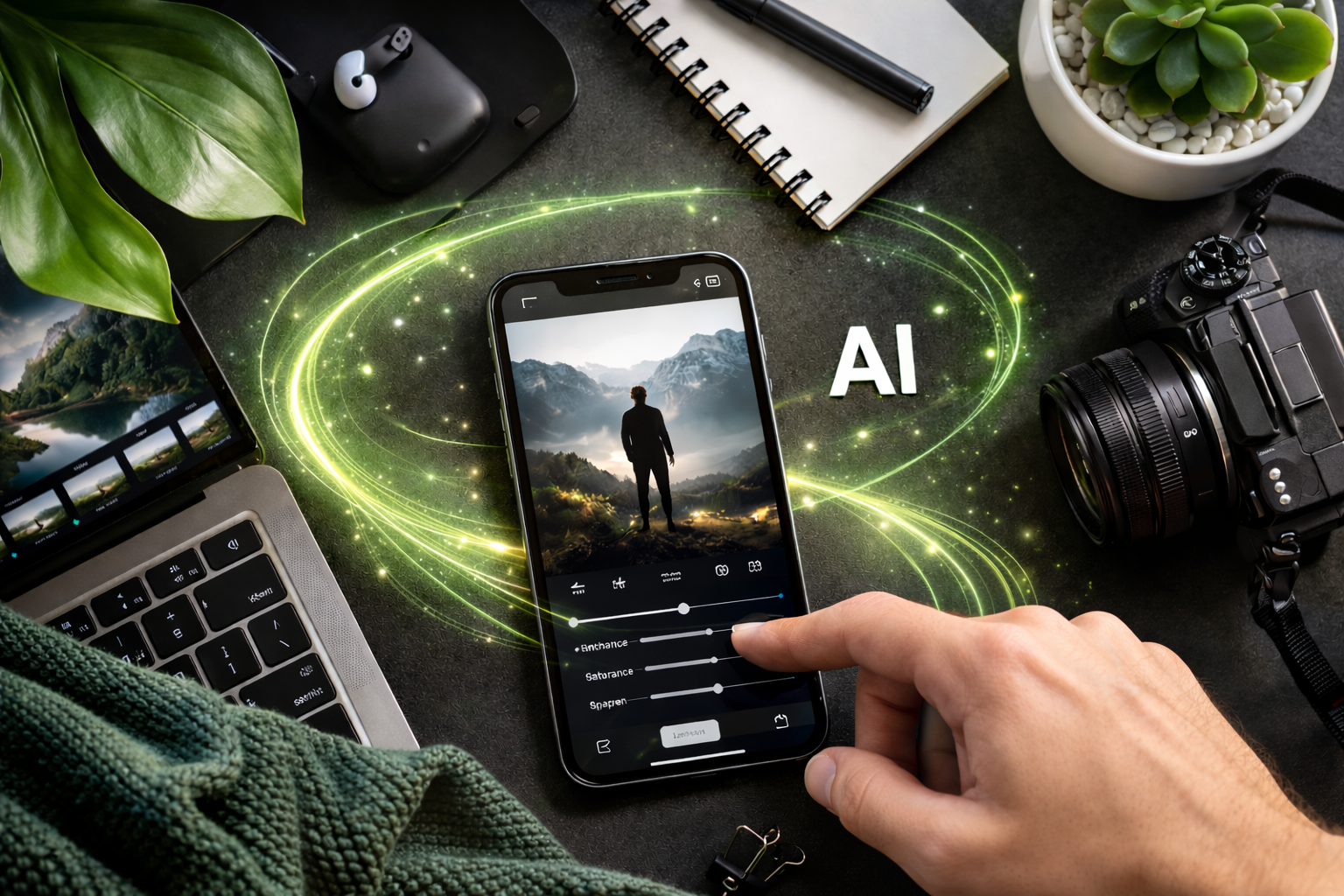 Transformă-ți fotografiile cu ajutorul inteligenței artificiale